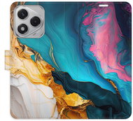 iSaprio Flip case Colourful Marble for Honor 400 Lite - Phone Case