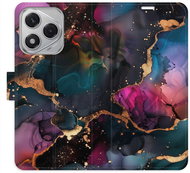 iSaprio Flip Case Dark Marble for Honor 400 Lite - Phone Case