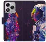 iSaprio Flip Case Neon Astronaut 02 for Honor 400 Lite - Phone Case