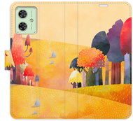 iSaprio Autumn Forest Flip Case for Motorola Moto G54 5G / G54 5G Power Edition - Phone Case