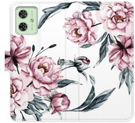 iSaprio Flip Case Pink Flowers for Motorola Moto G54 5G / G54 5G Power Edition - Phone Case