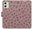 Flip case Heart Dark 02 for Motorola Moto G54 5G / G54 5G Power Edition