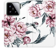 iSaprio Flip Case Pink Flowers for Xiaomi 15 - Phone Case