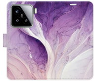 iSaprio Flip Case Purple Paint for Xiaomi 15 - Phone Case