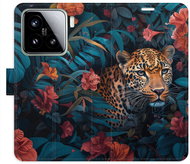 iSaprio Flip Case Flower Jaguar 02 for Xiaomi 15 - Phone Case