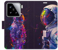 iSaprio Flip Case Neon Astronaut 02 for Xiaomi 15 - Phone Case