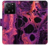 iSaprio flip pouzdro Abstract Dark 02 pro Xiaomi 13T / 13T Pro - Phone Case