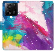 iSaprio flip pouzdro Abstract Paint 05 pro Xiaomi 13T / 13T Pro - Phone Case