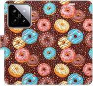 iSaprio flip pouzdro Donuts Pattern pro Xiaomi 14 - Phone Case