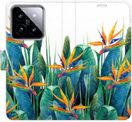 iSaprio flip pouzdro Exotic Flowers 02 pro Xiaomi 14 - Phone Case