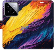 iSaprio flip pouzdro Fire Paint pro Xiaomi 14 - Phone Case