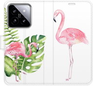 iSaprio flip pouzdro Flamingos pro Xiaomi 14 - Phone Case