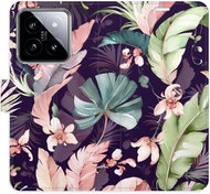iSaprio flip pouzdro Flower Pattern 08 pro Xiaomi 14 - Phone Case