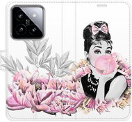 iSaprio flip pouzdro Girl with bubble pro Xiaomi 14 - Phone Case