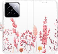 iSaprio flip pouzdro Pink Flowers 03 pro Xiaomi 14 - Phone Case