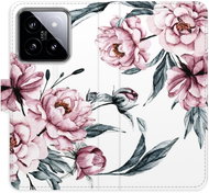 iSaprio flip pouzdro Pink Flowers pro Xiaomi 14 - Phone Case