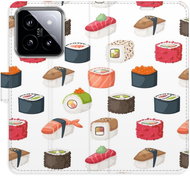 iSaprio flip pouzdro Sushi Pattern 02 pro Xiaomi 14 - Phone Case