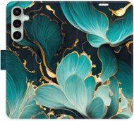 iSaprio flip pouzdro Blue Flowers 02 pro Samsung Galaxy S23 FE - Phone Case
