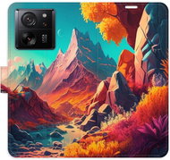 iSaprio flip pouzdro Colorful Mountains pro Xiaomi 13T / 13T Pro - Phone Case