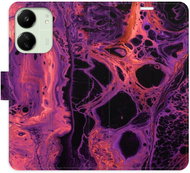 iSaprio flip pouzdro Abstract Dark 02 pro Xiaomi Redmi 13C - Phone Case