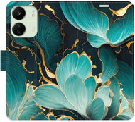 iSaprio flip pouzdro Blue Flowers 02 pro Xiaomi Redmi 13C - Phone Case