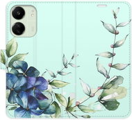iSaprio flip pouzdro Blue Flowers pro Xiaomi Redmi 13C - Phone Case