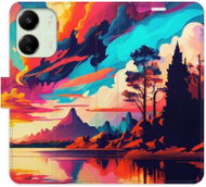 iSaprio flip pouzdro Colorful Mountains 02 pro Xiaomi Redmi 13C - Phone Case