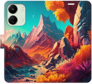 iSaprio flip pouzdro Colorful Mountains pro Xiaomi Redmi 13C - Phone Case