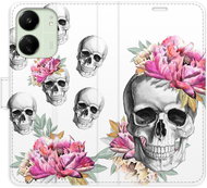 iSaprio flip pouzdro Crazy Skull pro Xiaomi Redmi 13C - Phone Case