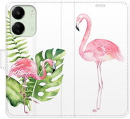 iSaprio flip pouzdro Flamingos pro Xiaomi Redmi 13C - Phone Case
