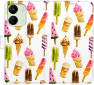 iSaprio flip pouzdro Ice Cream Pattern pro Xiaomi Redmi 13C - Phone Case