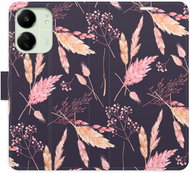 iSaprio flip pouzdro Ornamental Flowers 02 pro Xiaomi Redmi 13C - Phone Case