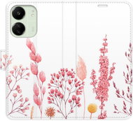 iSaprio flip pouzdro Pink Flowers 03 pro Xiaomi Redmi 13C - Phone Case