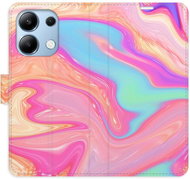 iSaprio flip pouzdro Abstract Paint 07 pro Xiaomi Redmi Note 13 - Phone Case