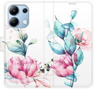 iSaprio flip pouzdro Beautiful Flower pro Xiaomi Redmi Note 13 - Phone Case