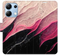 iSaprio flip pouzdro BlackPink Marble pro Xiaomi Redmi Note 13 - Phone Case