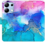 iSaprio flip pouzdro BluePink Paint pro Xiaomi Redmi Note 13 - Phone Case