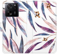iSaprio flip pouzdro Ornamental Leaves pro Xiaomi 13T / 13T Pro - Phone Case