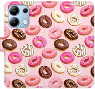 iSaprio flip pouzdro Donuts Pattern 03 pro Xiaomi Redmi Note 13 - Phone Case