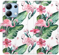 iSaprio flip pouzdro Flamingos Pattern pro Xiaomi Redmi Note 13 - Phone Case