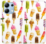 iSaprio flip pouzdro Ice Cream Pattern pro Xiaomi Redmi Note 13 - Phone Case