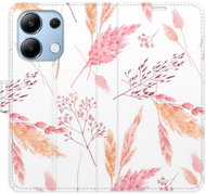 iSaprio flip pouzdro Ornamental Flowers pro Xiaomi Redmi Note 13 - Phone Case