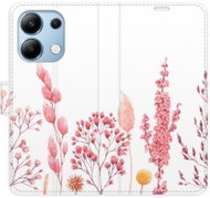 iSaprio flip pouzdro Pink Flowers 03 pro Xiaomi Redmi Note 13 - Phone Case