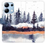 iSaprio flip pouzdro Winter 02 pro Xiaomi Redmi Note 13 - Phone Case