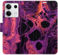 iSaprio flip pouzdro Abstract Dark 02 pro Xiaomi Redmi Note 13 5G - Phone Case