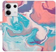 iSaprio flip pouzdro Abstract Paint 06 pro Xiaomi Redmi Note 13 5G - Phone Case