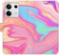 iSaprio flip pouzdro Abstract Paint 07 pro Xiaomi Redmi Note 13 5G - Phone Case