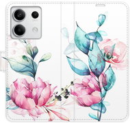 iSaprio flip pouzdro Beautiful Flower pro Xiaomi Redmi Note 13 5G - Phone Case