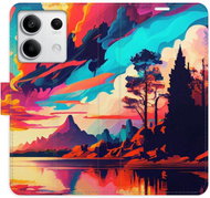 iSaprio flip case Colorful Mountains 02 for Xiaomi Redmi Note 13 5G - Phone Case
