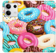 iSaprio flip pouzdro Donuts Pattern 02 pro Xiaomi Redmi Note 13 5G - Phone Case